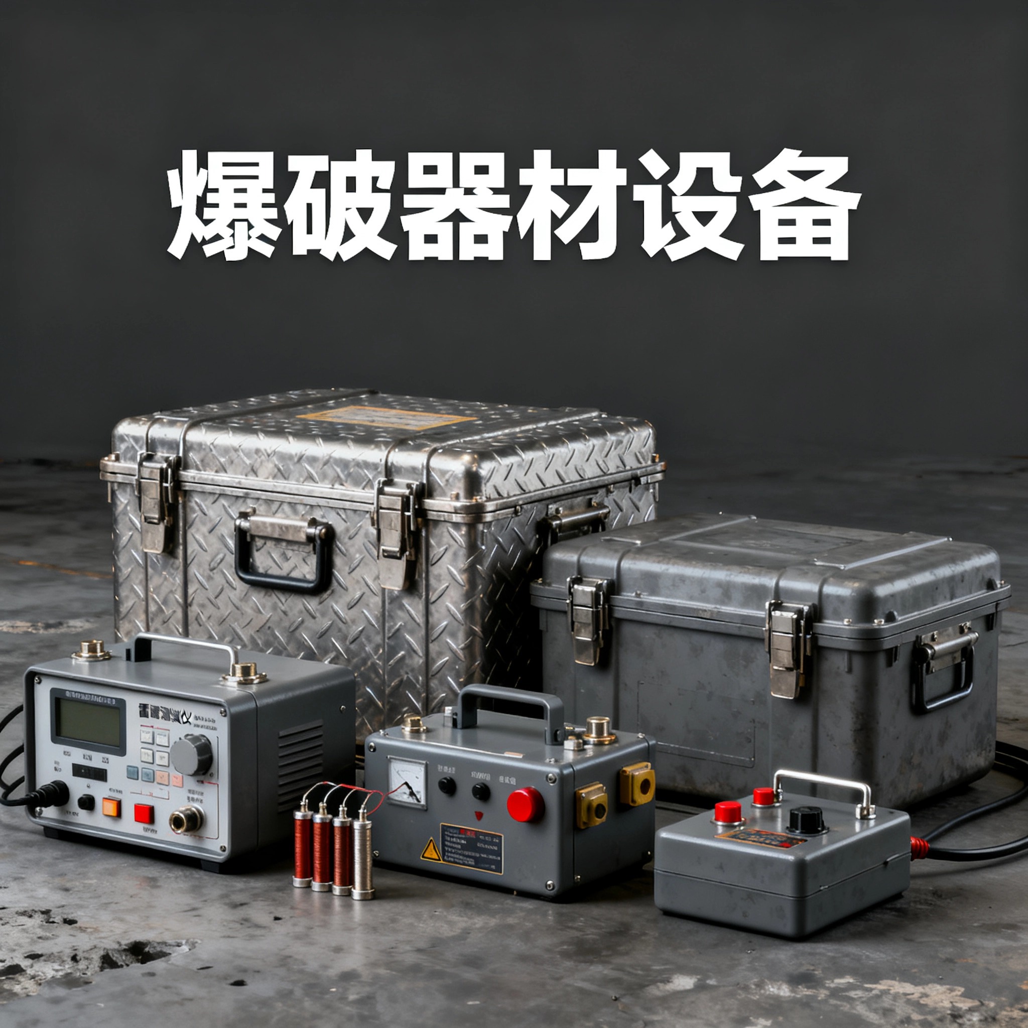 金波乡爆破工程师的“兵器库”：常用器材一册通